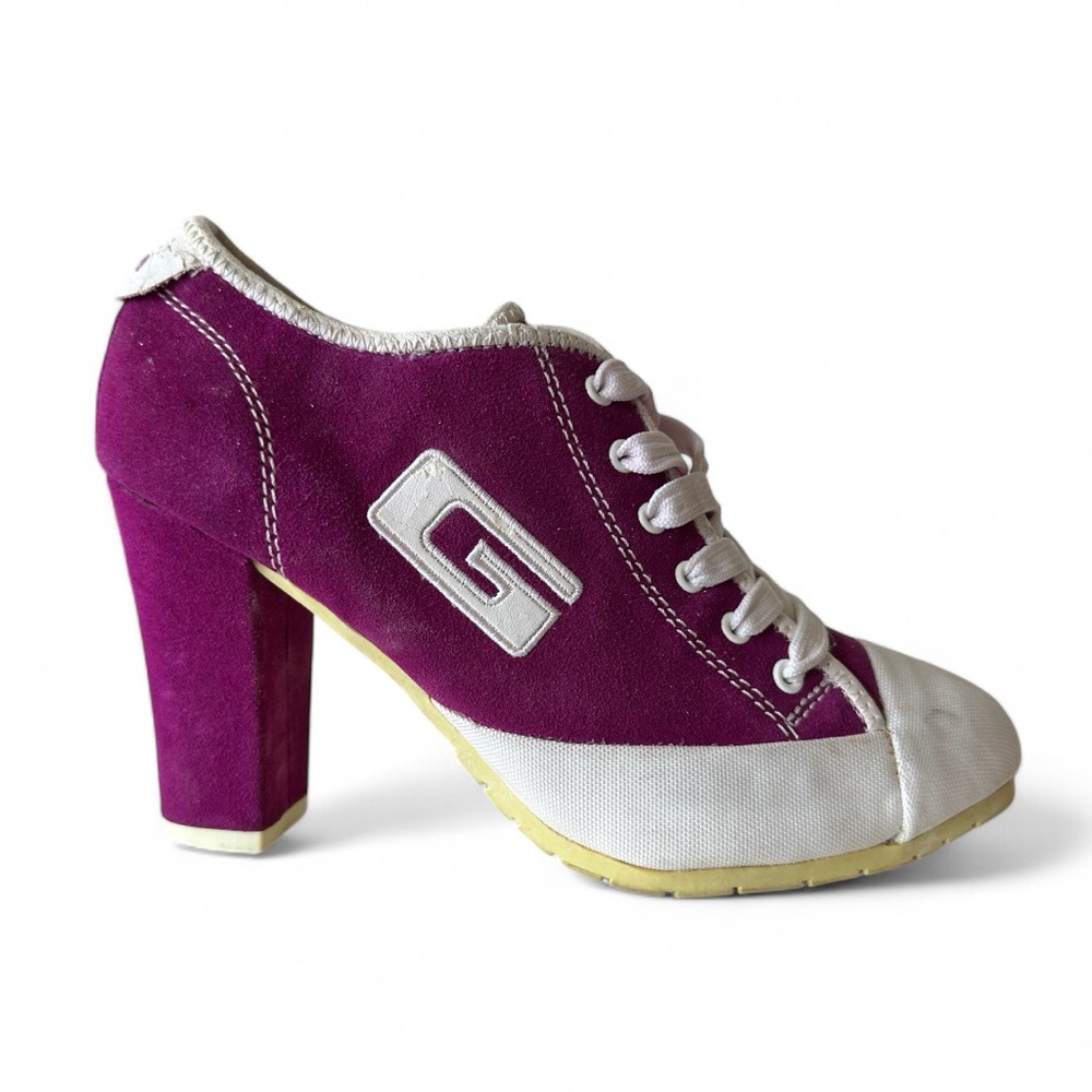 Vintage G by Guess Heeled Lace Up Sneakers